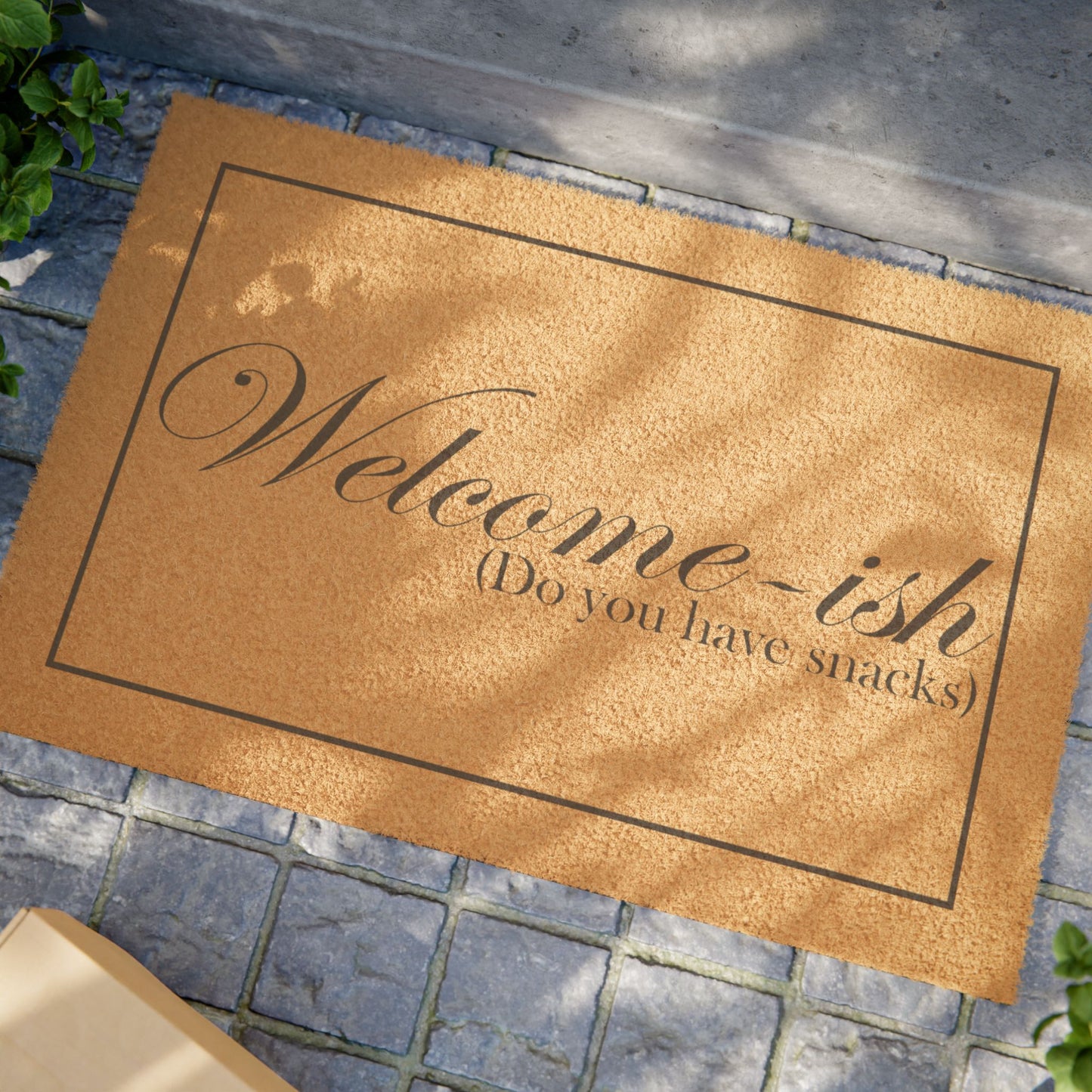 Welcome-ish (Do you have snacks?) Doormat