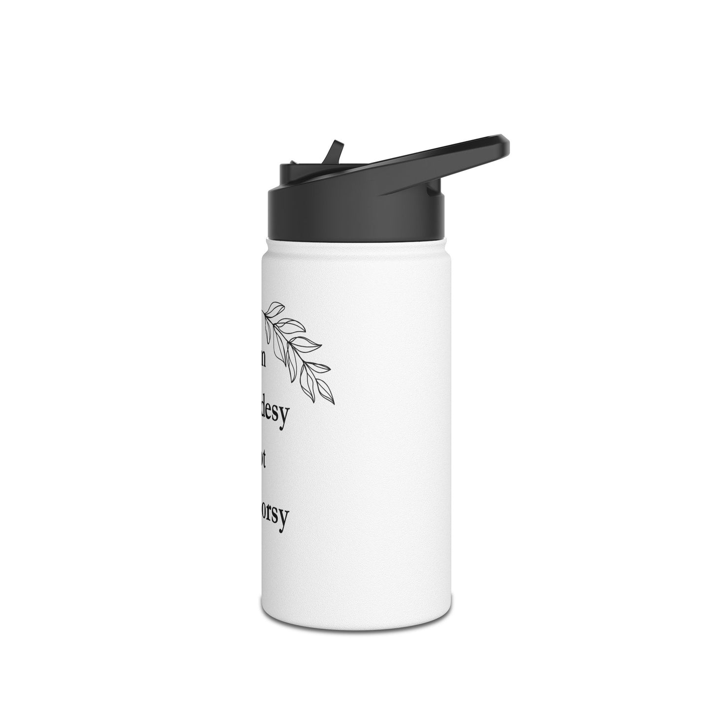 Stainless Steel Water Bottle, Standard Lid