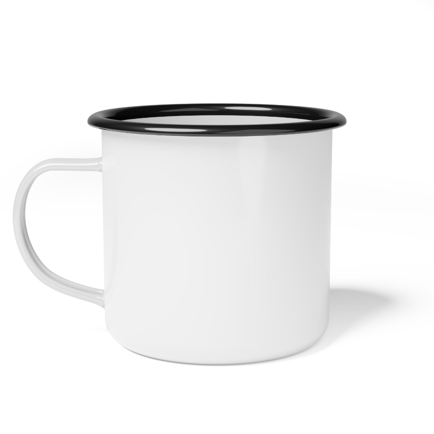 Indoor Cat Enamel Camping Mug – For the Great Indoors Enthusiast